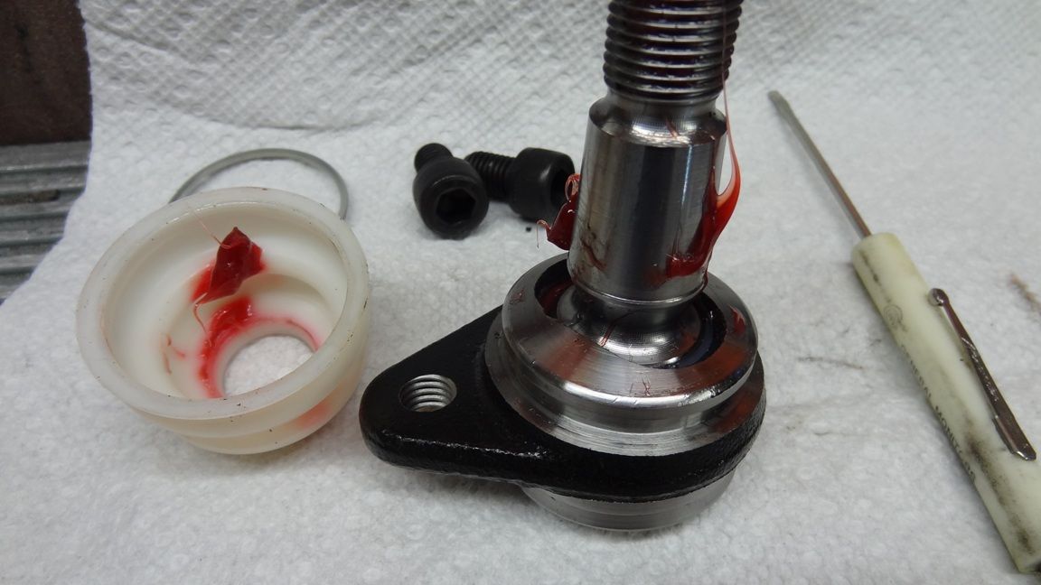 Vanagon View topic Greasing new ball joints and tie